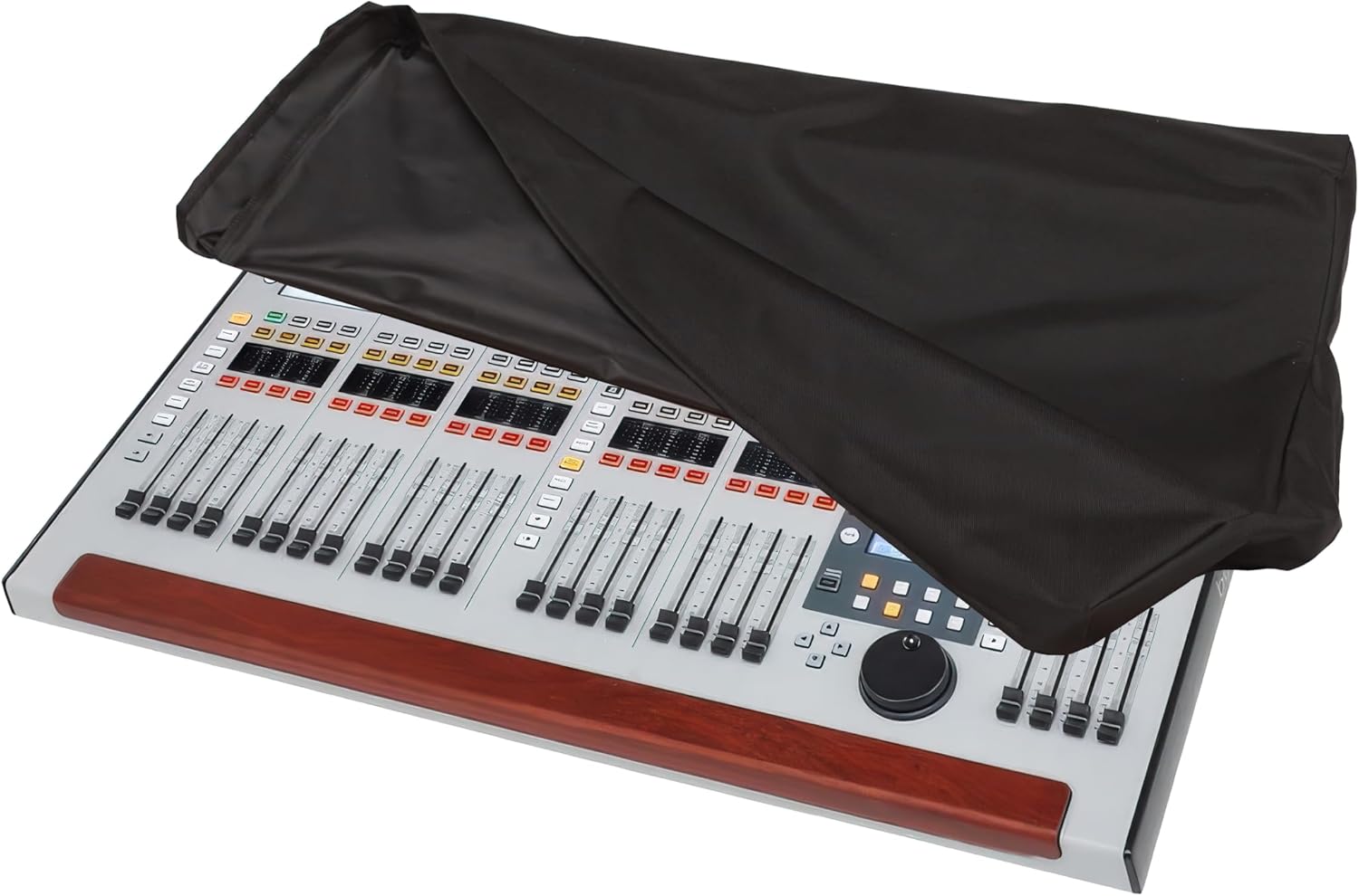 Premium Dust Cover for BEHRINGER WING 48-Channel Digital Mixer – Water-Resistant, Anti-Static, Heavy-Duty Black Fabric Protector by DigitalDeckCovers