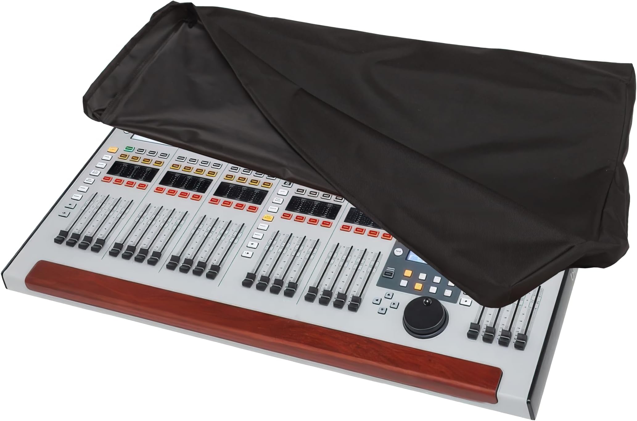 Premium Dust Cover for BEHRINGER WING 48-Channel Digital Mixer – Water-Resistant, Anti-Static, Heavy-Duty Black Fabric Protector by DigitalDeckCovers