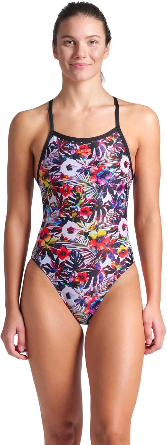ARENA Women’s Performance Belize X Criss-Cross Back Athletic One Piece Swimsuit