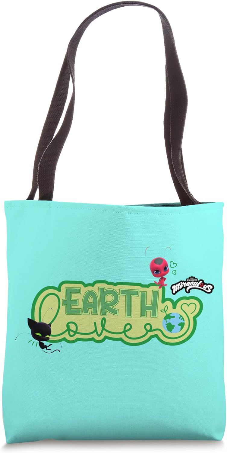 Miraculous Ladybug Earth Day Earth Lovers Tote Bag