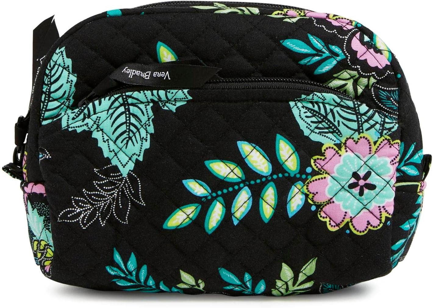 Vera Bradley Women's Cotton Medium Cosmetic Makeup Organizer Bag