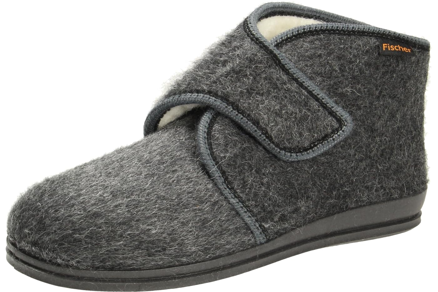 Fischer Chaussons à tige haute doublure chaude gris