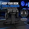 Controlador Steam 2 Accesorios Base de Carga y Soporte de Escritorio (2026) | Soporte Puck, Gestión de Cables, Base de Silicona Antideslizante, Soporte Estable para Deck, Almacenamiento y Organización para Escritorio de Juegos 7