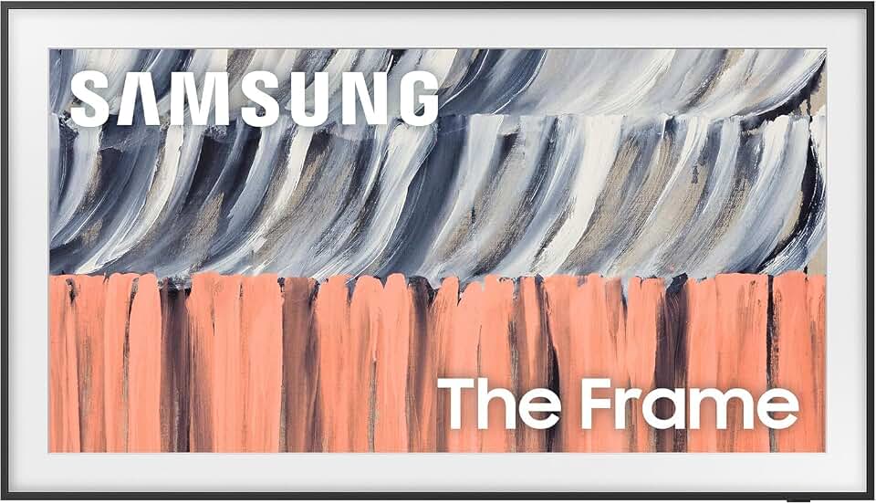 Samsung 75-Inch Class The Frame LS03HE Series Samsung Vision AI Smart TV (2026 Model, 75LS03HE) Glare Free with QLED, Art Mode/Art Store + Includes 2 Year Warranty