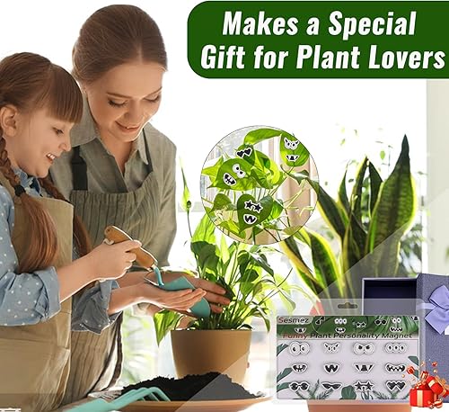 Miniatura 7 de Imanes de plantas con ojos para plantas en maceta, bonitos imanes para plantas, divertidos accesorios para plantas de casa para amantes de las