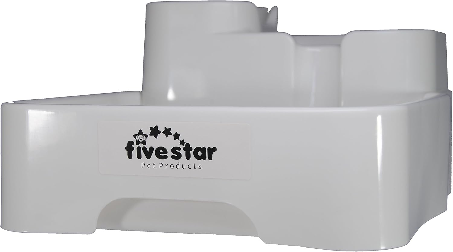 Five Star Pet Products Pet Fountain for Improved Pet Health.Cats & Dogs Drink More Water When It's Oxygenated. Easy to Clean, Quiet Operation, One Gallon Capacity. Simple Solution for a Healthier Pet