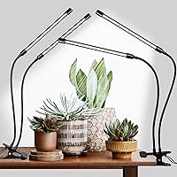Vista 9 de Luces de Crecimiento para Plantas de Interior, 84LEDs Luces de Clip para Plantas, Lámparas LED de Espectro Completo para Crecimiento de Plantas