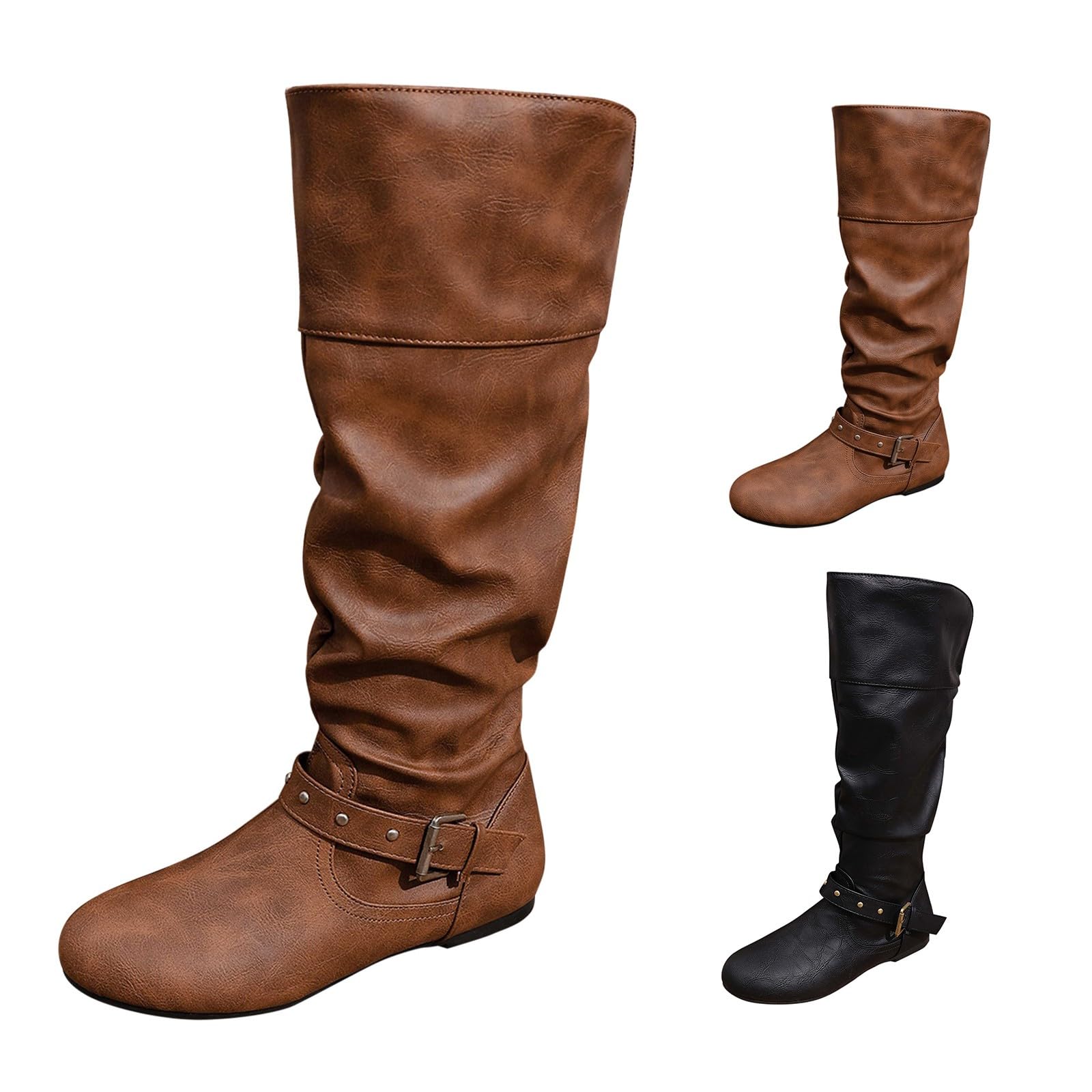 damen boots herbst,damen cowboy stiefel bequem Business Schnell Trocknend