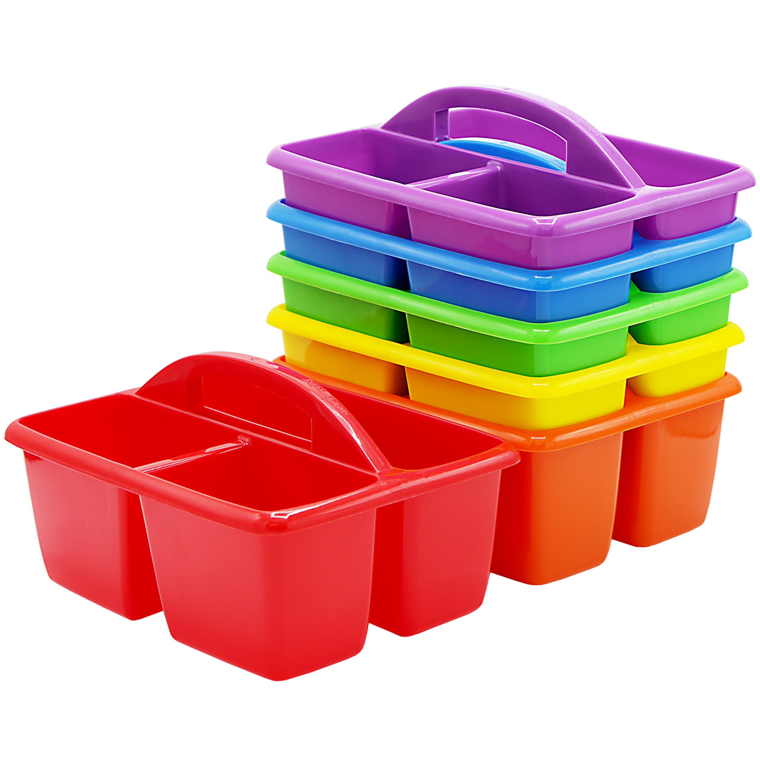 Amazon.com: 4E's Novelty Classroom Caddy Set of 6, Plastic Caddies