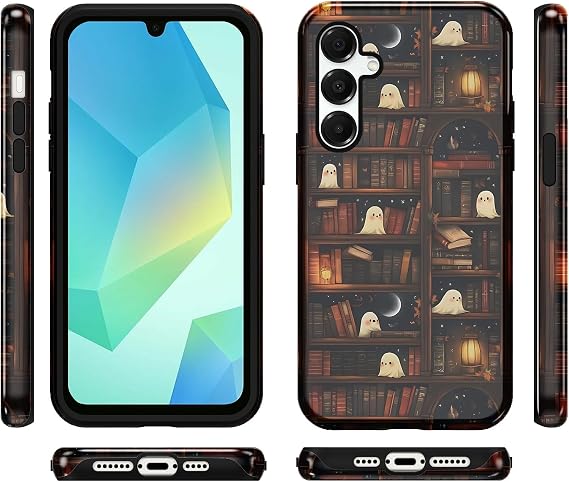 Vulfwela Cute Ghost Halloween Phone Case for Samsung Galaxy A16 5G Case 6.7