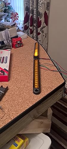 2 Barre Luminose LED Per Auto, 15 LED, 12-24V, Impermeabili IP67, Effetti Dinamici Per Freni E Luci Diurne - Foto 13