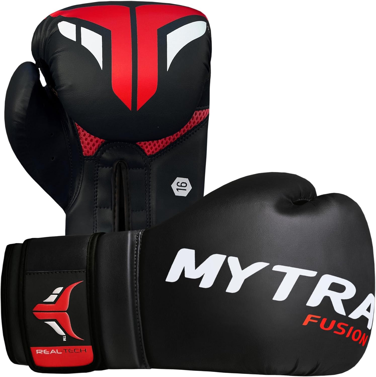Mytra Fusion Boxing Gloves Men Women Kickboxing Gloves MMA Muay Thai Gloves 8-oz 10-oz 12-oz 14-oz 16-oz Training Workout Punching Gloves