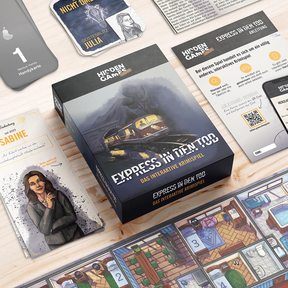 Hidden Games Cena con Delitto: Hangover Express – Gioco Investigativo