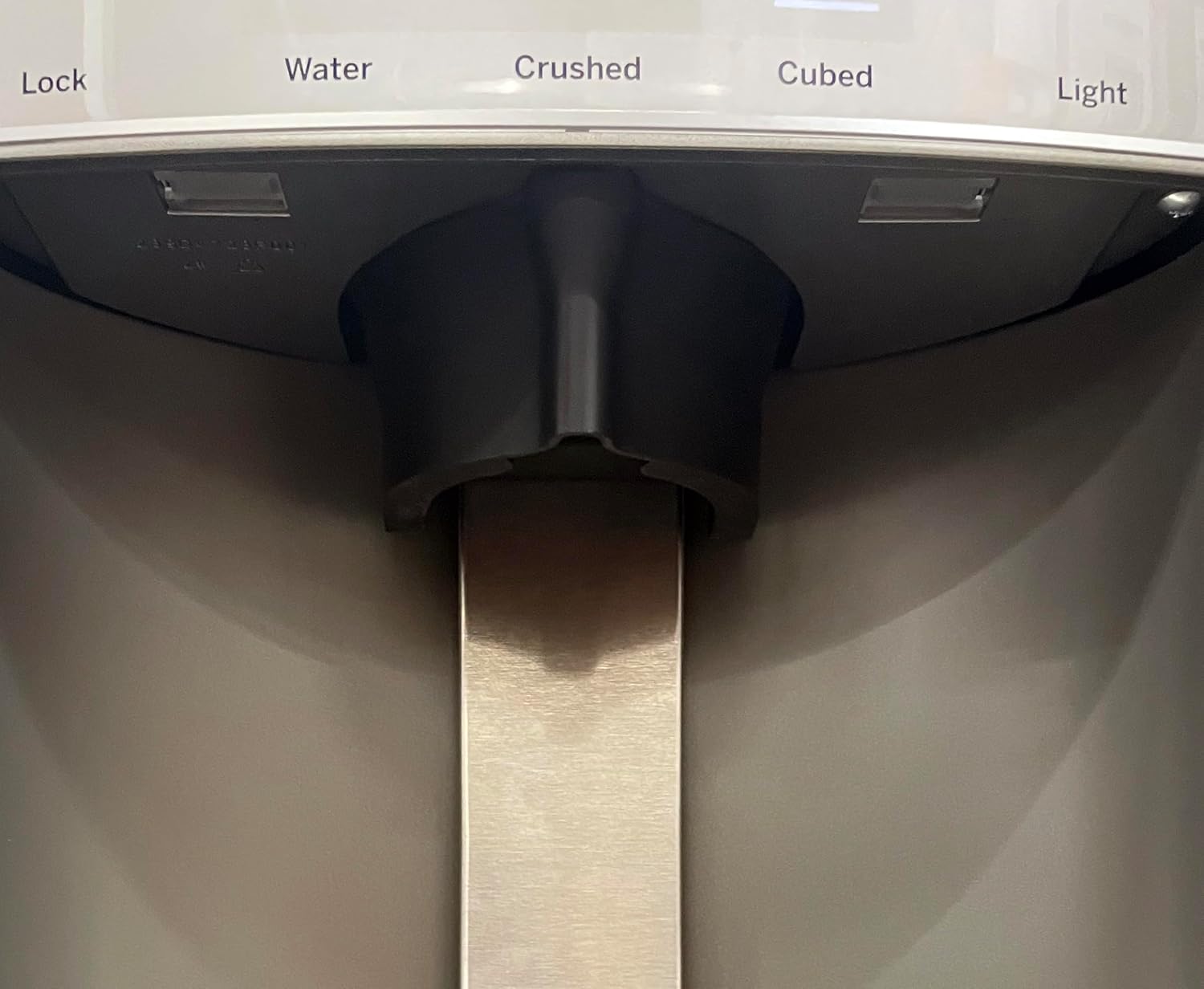 Ice Chute Adapter (Funnel) for GE Refrigerators (Select Models) (Black, Standard) Stop The Flying ICE!