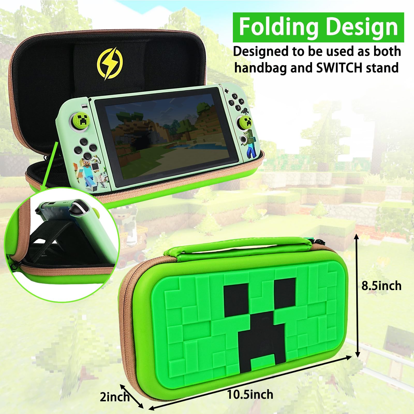 Nintendo Switch 2 Minecraft TIKOdirect Switch OLED Portable Travel