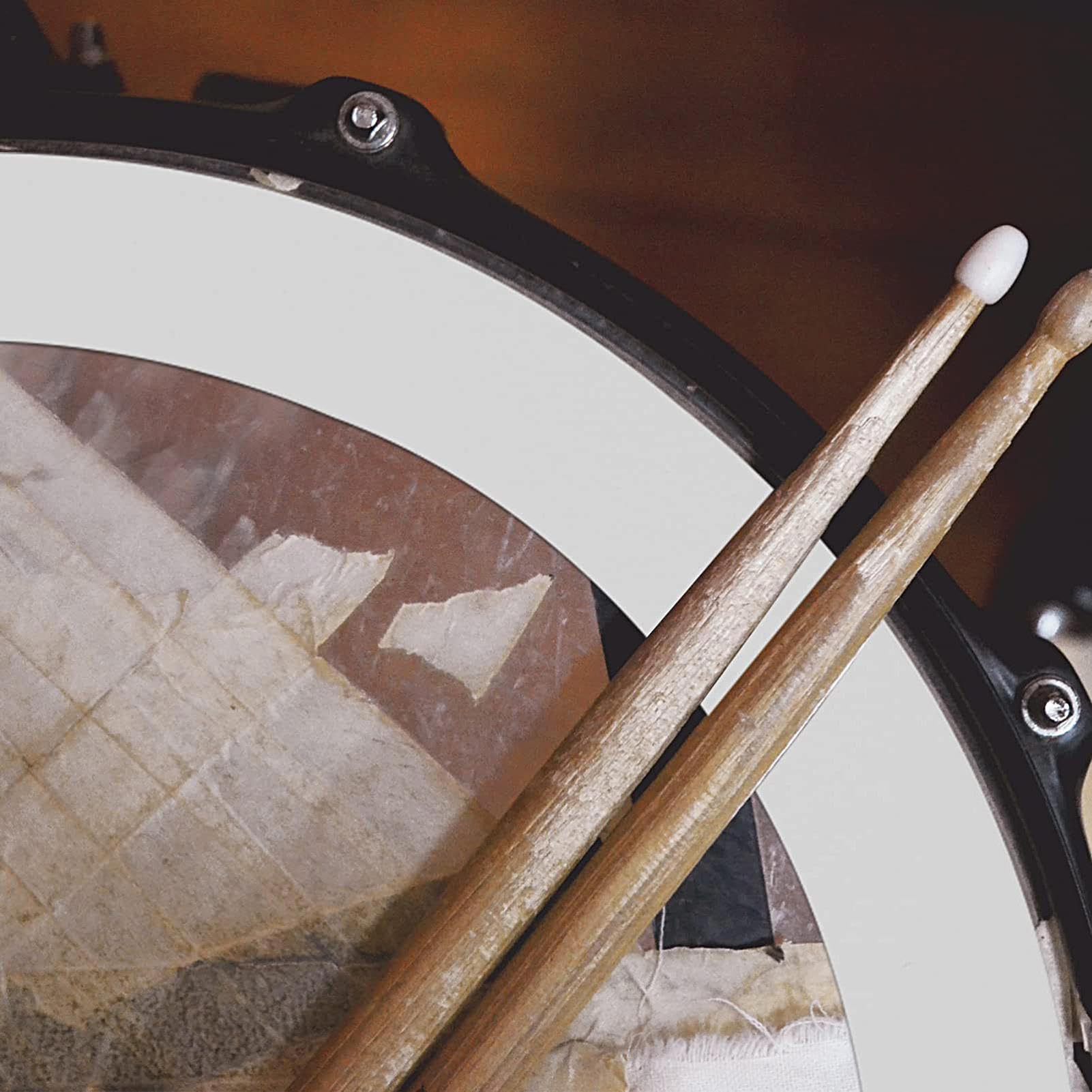 Drum Tone Control Ringe – 4er Set Dämpfungsringe 10/12/14/16 Zoll | Muffler Für Snare & Tom Trommeln | Percussion Zubehör Zur Obertöne Reduzierung & Klangkontrolle