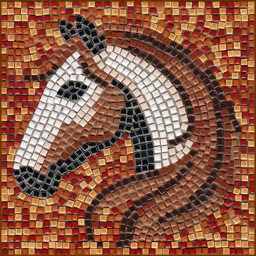 Miniatura 13 de Kit de mosaico para principiantes, perfecto para tu primer proyecto de mosaico, pato cuadrado de 7 pulgadas (20cm)