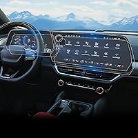 Vista 22 de Protector de pantalla para Acadia (Elevation/AT4/Denali) 2024-2025 de 15 pulgadas, pantalla táctil de vidrio templado antirreflejo, 1 panel nano