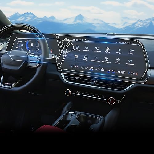 Vista 22 de Protector de pantalla para Blazer EV 48 2024-2026 Blazer EV 2024-2025 17.7+11 pulgadas 4