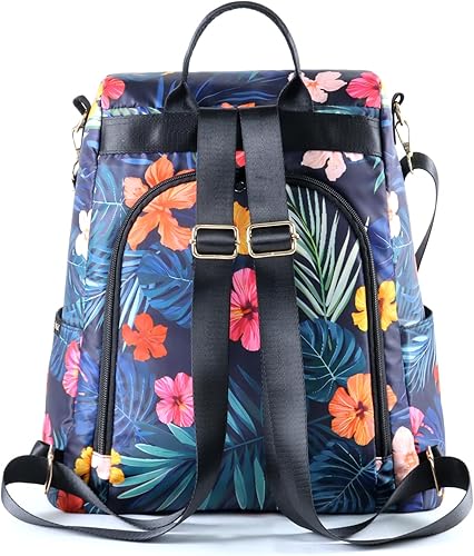 Miniatura 4 de Mochila para mujer, impermeable, de nailon, antirrobo, diseño de moda, grande, 15 pulgadas, convertible