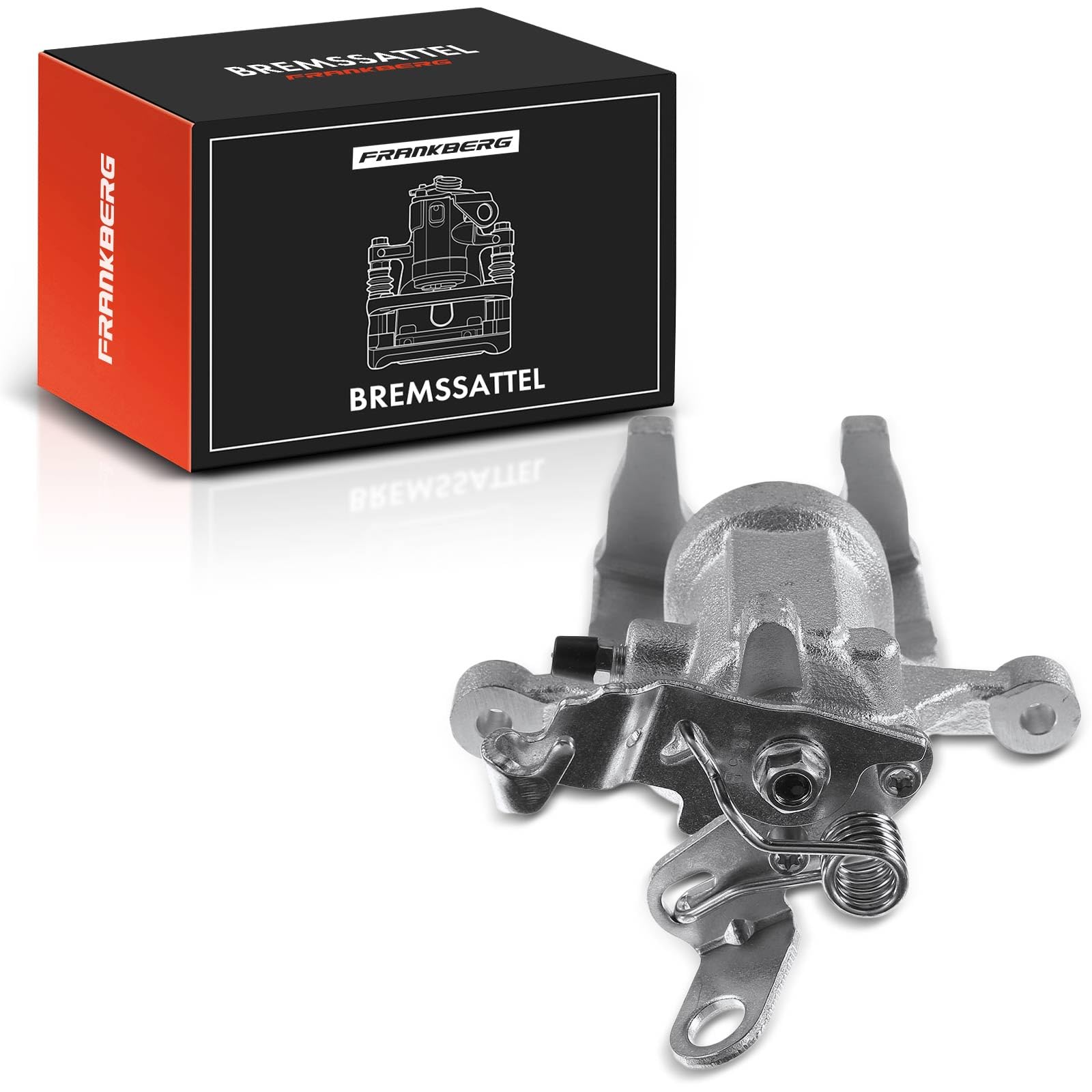 Frankberg Pinza freno Asse posteriore destro Ø38mm Compatibile con Golf VI 5K1 Golf VI Van 5K1 A3 8P1 O.c.t.a.v.i.a II 1Z3 T.o.u.r.a.n 1T3 Leon 1P1 Superb II 3T4 Codice ricambio# 5K0615423