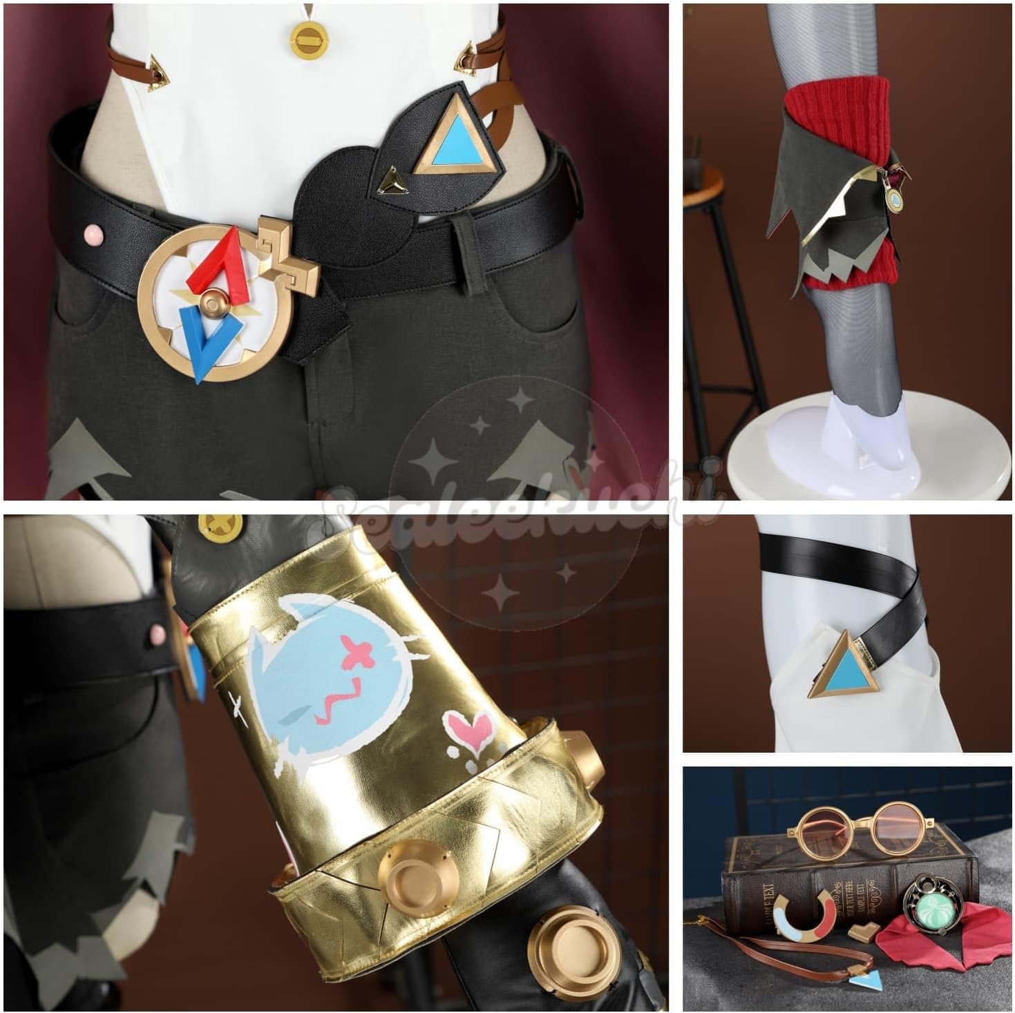 Sealeekuchi] 原神 ヤフォダ コスプレ衣装 ウィッグ付き