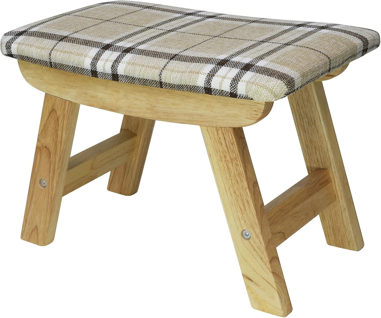 Wooden Foot Stool VAPAA TAIDE Step Stools for Adults Wood