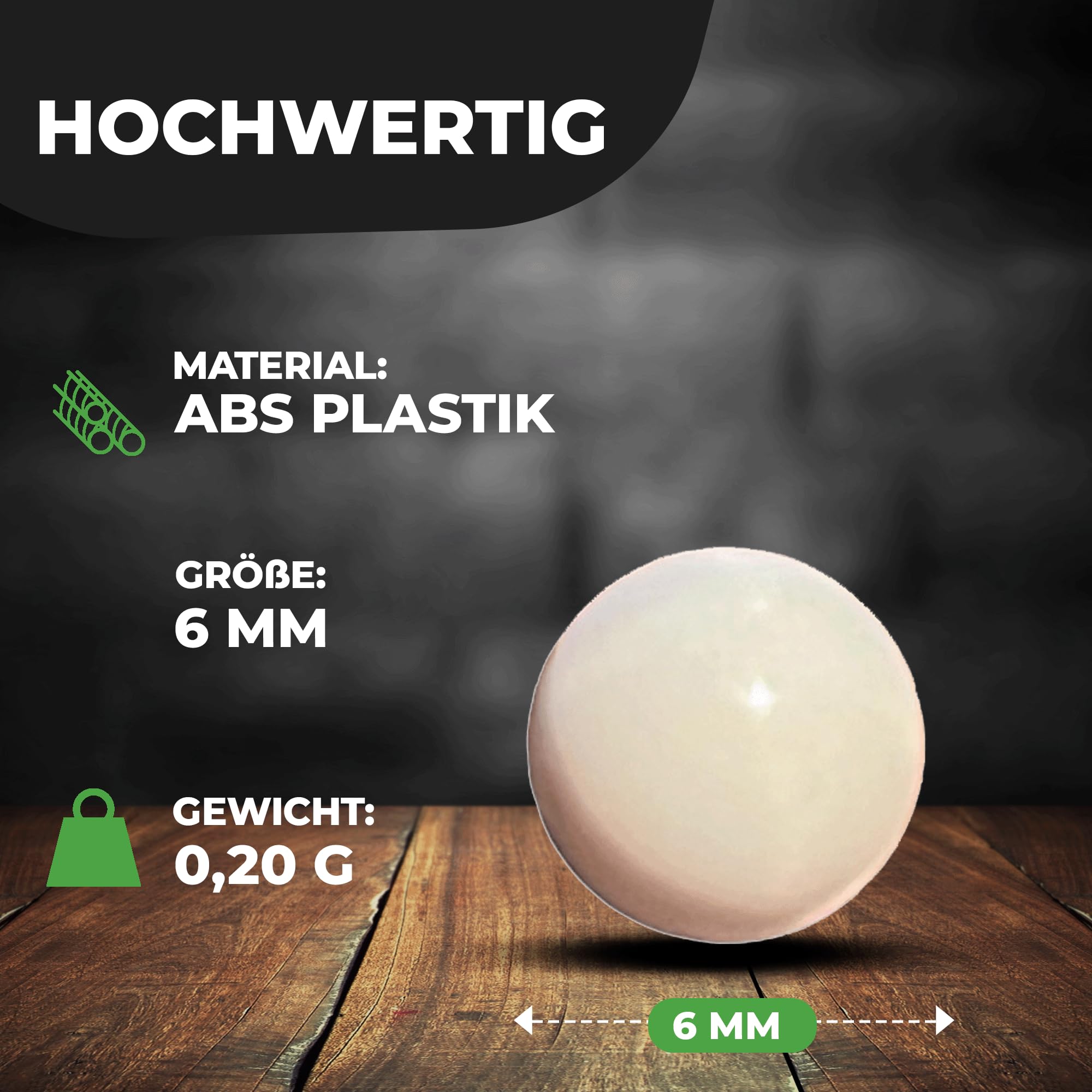 5000 BBS Fritz-Cell Airsoft Kugeln 0,20g 6mm Premium Qualität