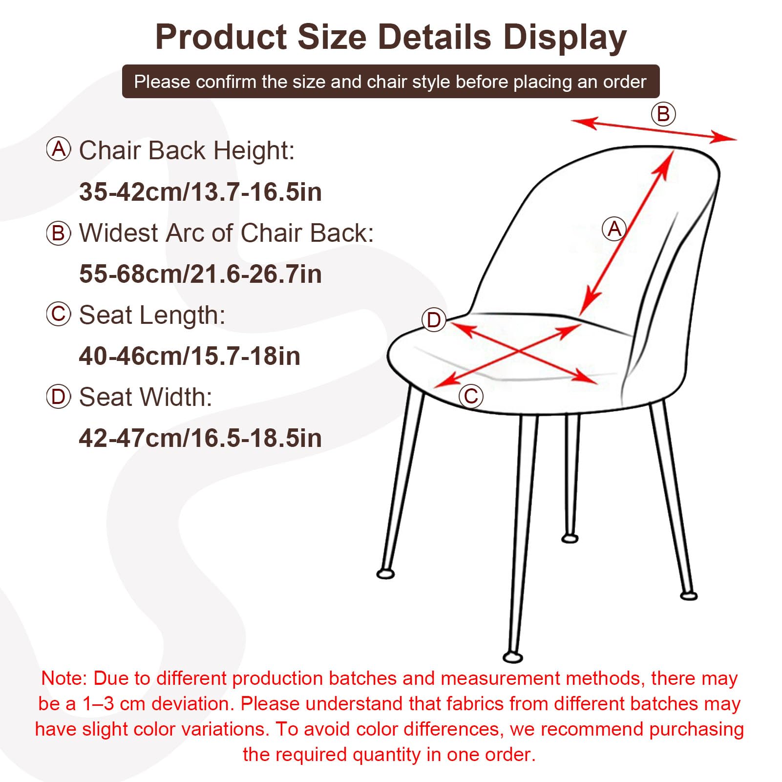 Housse de Chaise Salle à Manger Scandinave 4/2/1 Pièces, Housse Extensible Haute, Housse pour Chaise Lavable, Couvre Chaise Protege Chaise Decoration, Couvre-Siège Arc Coquille G 4 Pieces