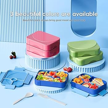 Lunch✨✨ Amazon.com: GreenLunch Bento Stainless Steel Bento Box, BPA