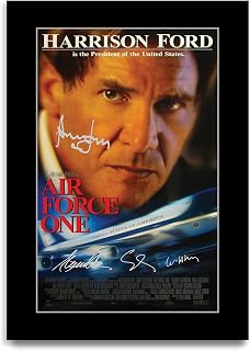 HWC Trading Air Force One Gifts Printed Poster Signed Autograph Picture for Movie Memorabilia Fans (ID-002761) - A4 Portrait