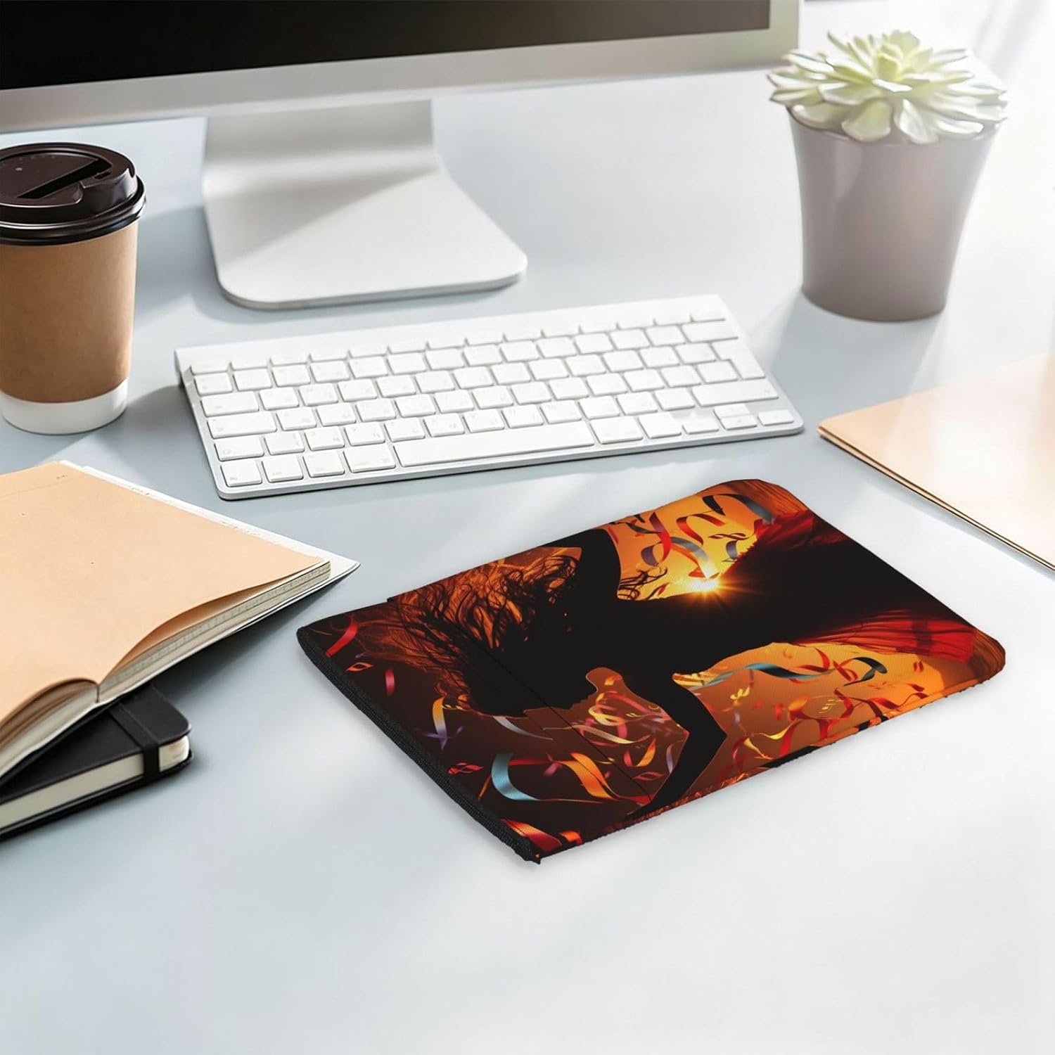 Waterproof Book Sleeve with Zipper & Front Pocket Book Cover Protector image 2