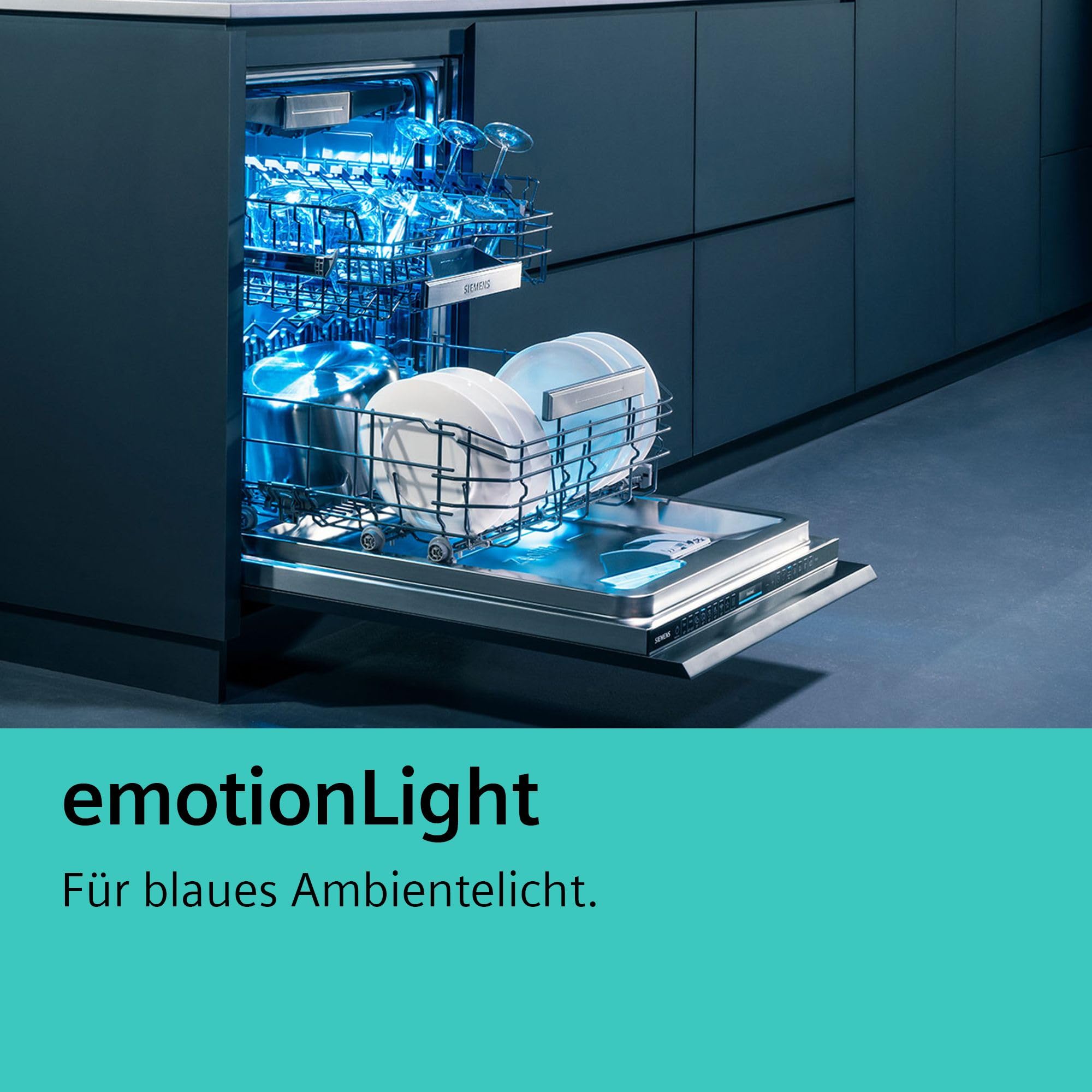 Siemens iQ500 SR65ZX22ME Geschirrspüler Vollintegriert 45 cm Besteckschublade AquaStop VarioSpeed