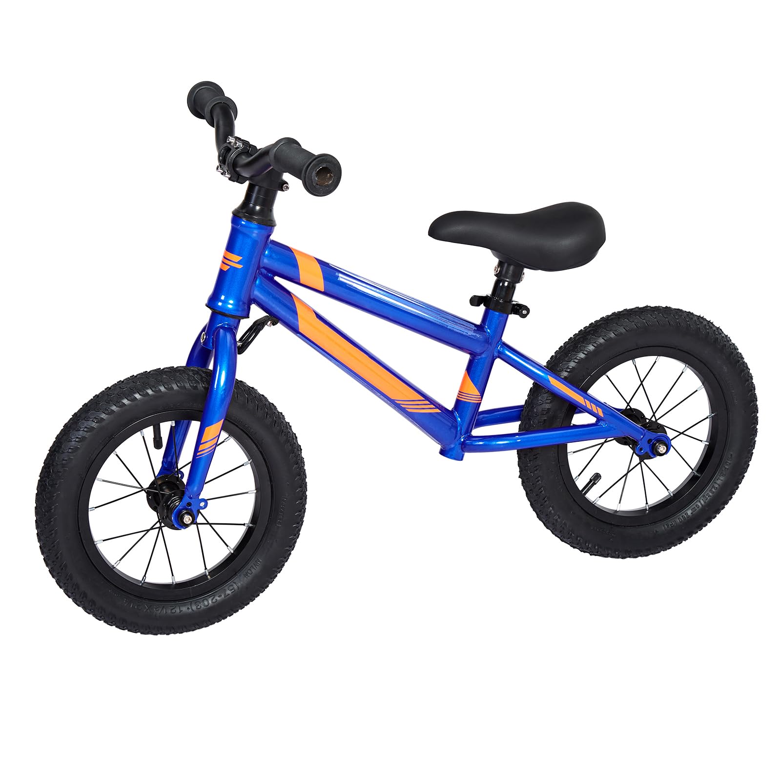 MERXENG Balance Bike Lightweight Toddler Bike for 2, 3, 4, 5 and 6 Year Old Boys and Girls - No Pedal Bikes for Kids with Adjustable Handlebar and seat - Aluminium, EVA Tires - Training Bike Blue