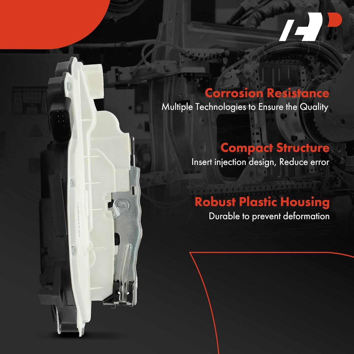 A-Premium Front Left Driver Side Door Lock Actuator Compatible with Volkswagen Tiguan 2012-2019, CC 2011-2017, Tiguan Limited 2017-2018, for Model Without Safe Lock System