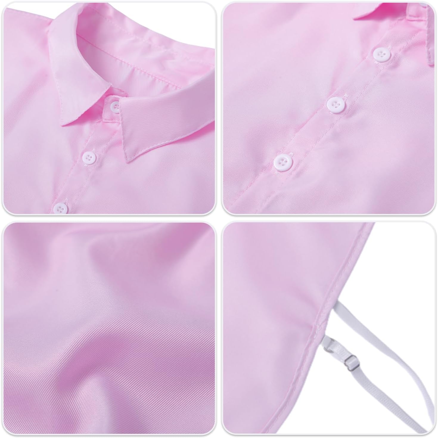 Detachable Dickey Collar Blouse for Women, Fake Half Shirts Faux False Collar for Womens Favors - Image 6