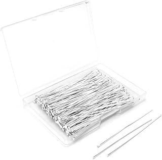 200-Count 70 mm 21-Gauge Silver Head Pins