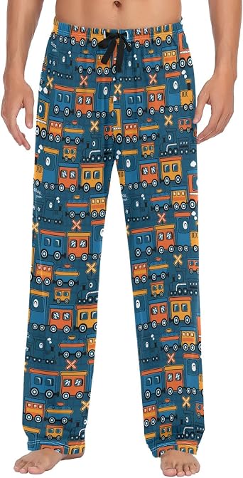 Queens Guard British Army Soldiers Pajama Pants for Men Comfort Sleep Lounge Bottoms Straight-fit with Pocket S-XXL