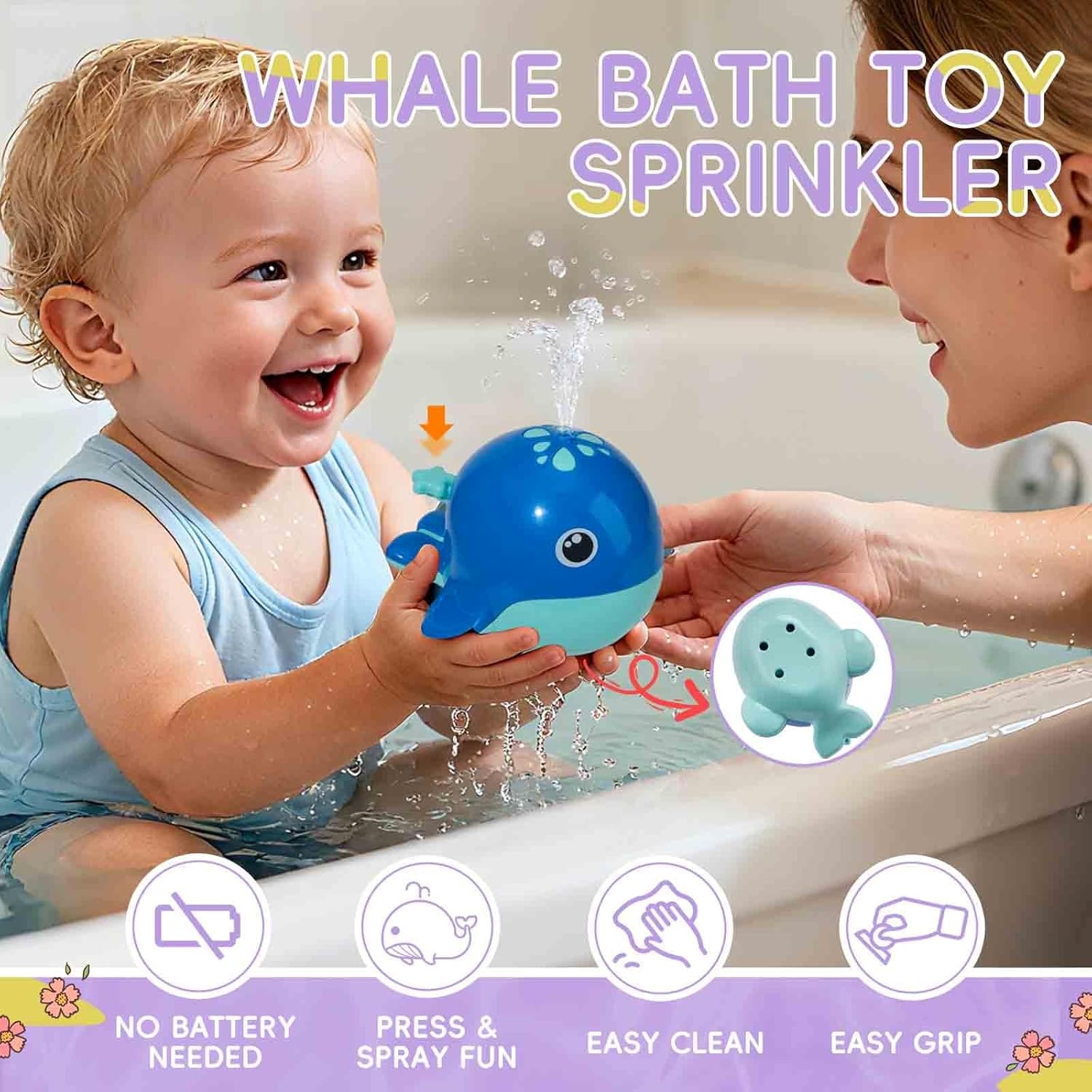 11PCS Baby Bath Toys & 22 PCS Fishing Bath Toys