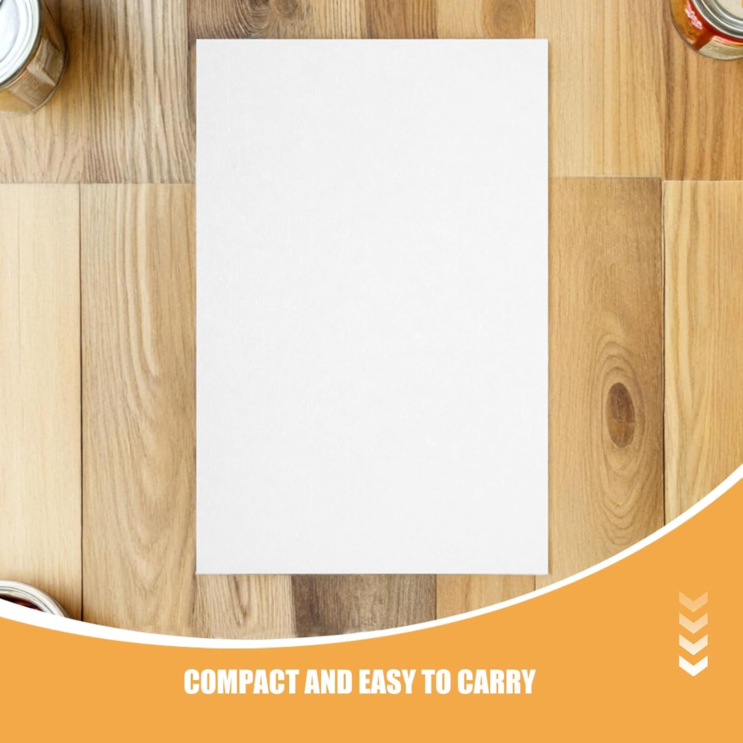 100 Sheets Disposable Birdcage Liners Absorbent Precut Paper for Parrot Parakeet Macaw Birds Portable Lightweight Easy Replacement Cage Bottom Liners