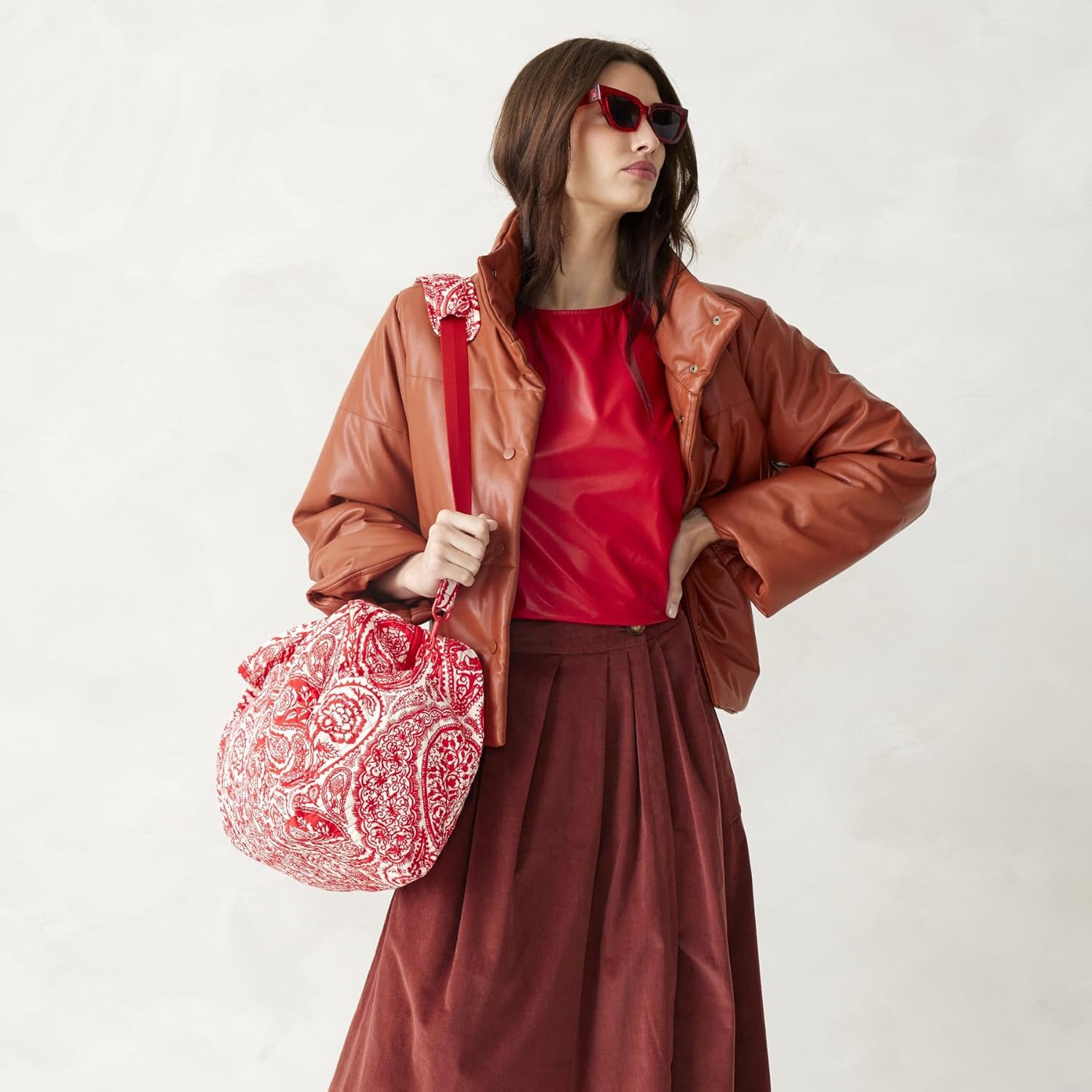 Vera Bradley Women's Miramar Weekender Travel Bag - Premium Cotton - Image 7