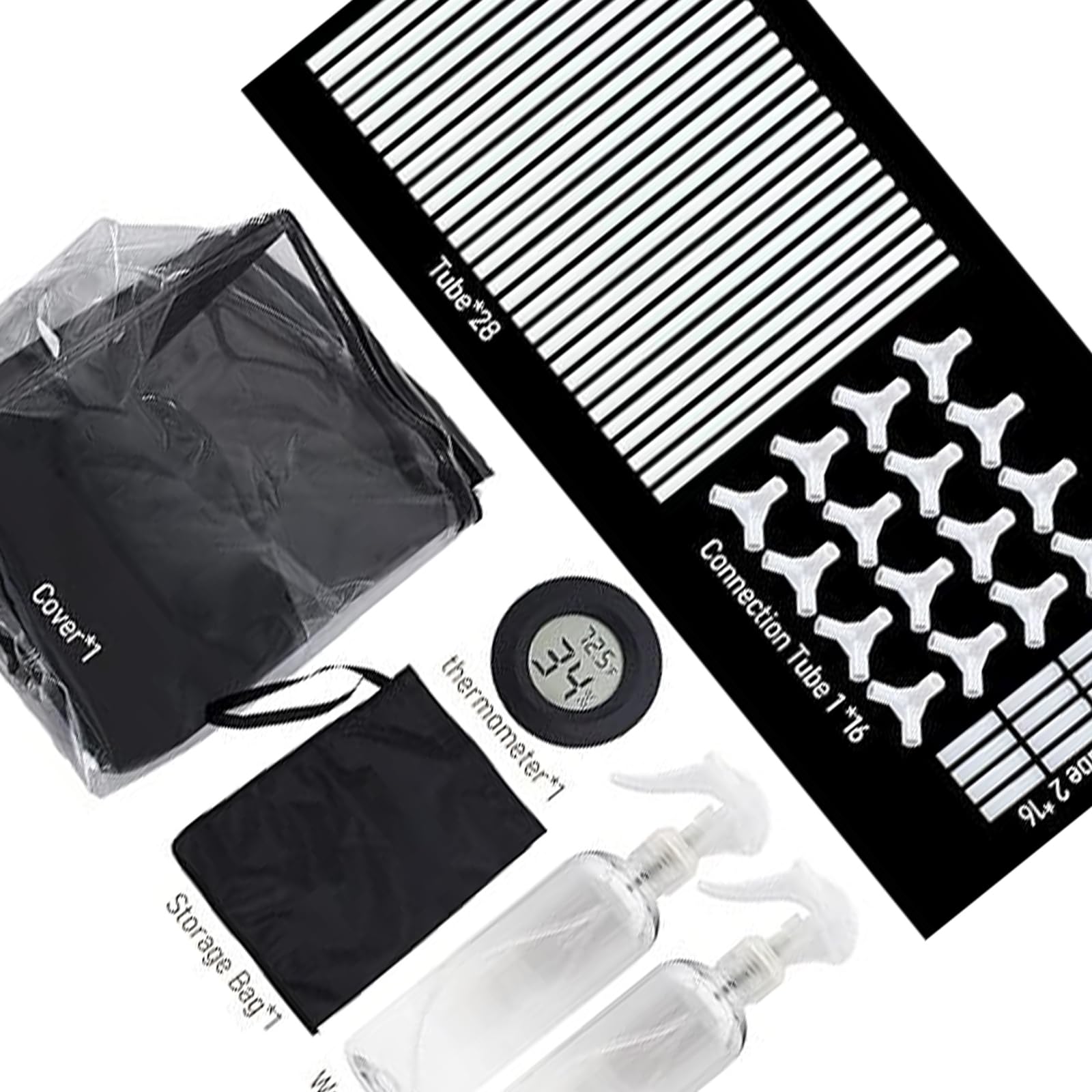 Seedlings Observation Bag for Safe and Mushroom Cultivation Experiments in Controlled Environment Mushroom Cultivation Bag