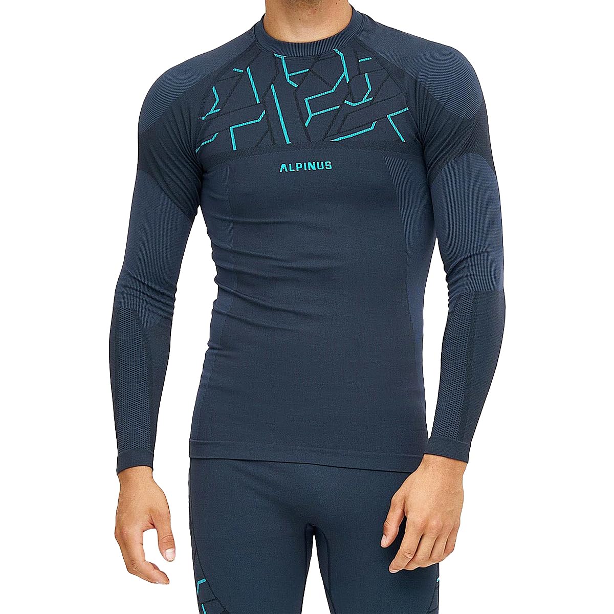 Alpinus - Thermounterwäsche Herren Tactical Gausdal, Funktionsunterwäsche | Schnelltrocknend, Thermo Unterwäsche mit Belüftungszonen, Thermowäsche, Funktionswäsche, Thermal Underwear
