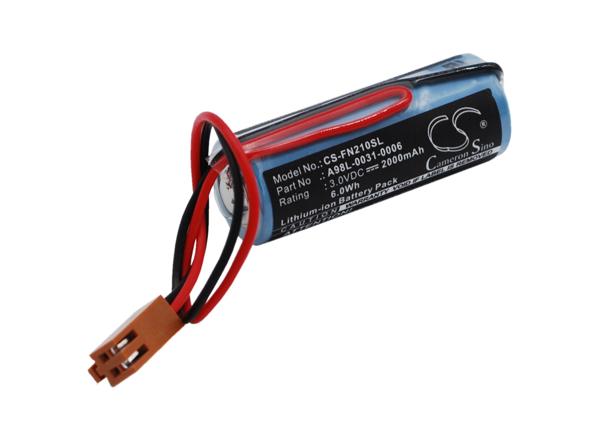 Batterie 2000mAh pour FANUC CNC 16/18-B et Power Mate par TECHTEK - 7