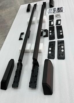 2Pcs Aluminum Roof Rail Rack Cargo Fits for Land Cruiser Prado J250 LC250 2024 2025