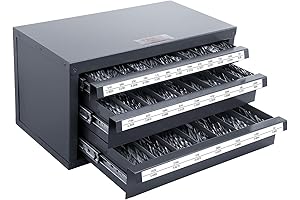 VEVOR Drill Bit Storage Cabinet: Optimal Organization for Your Bits