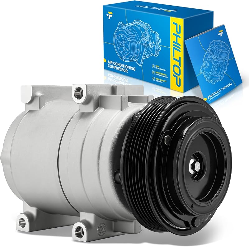 Compressor de ar-condicionado PHILTOP com embreagem para Fiesta 2011–2013