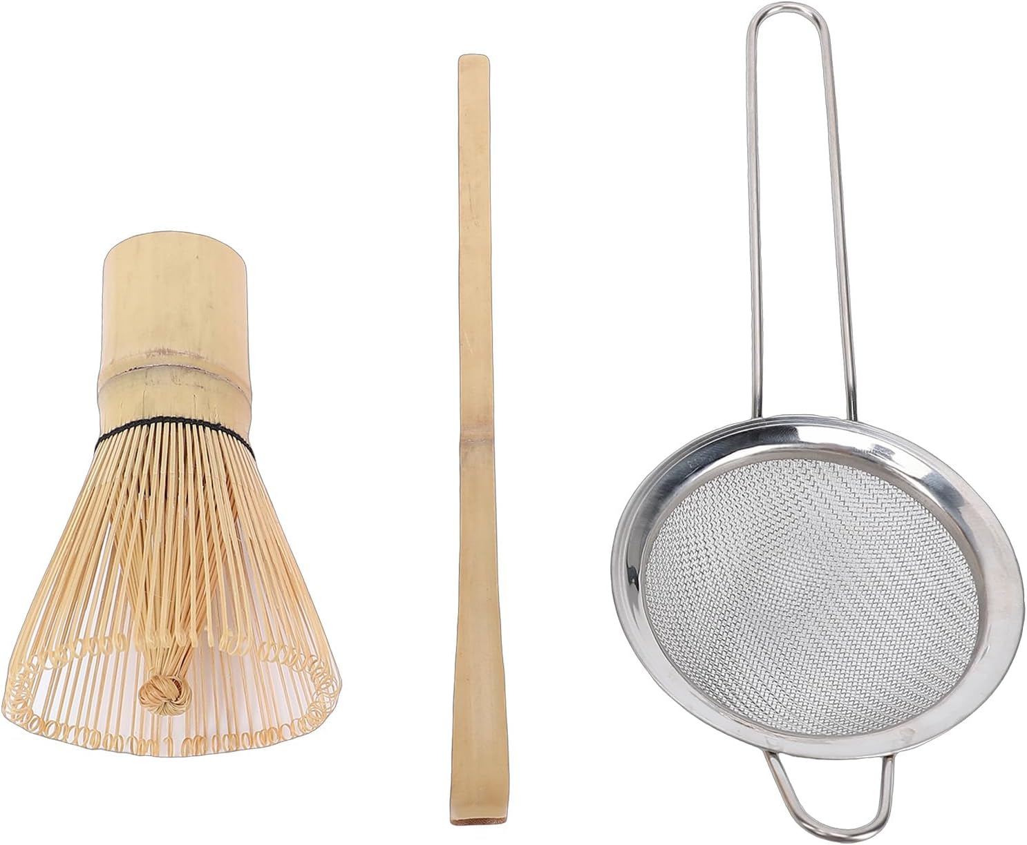 Matcha Whisk Set, 580ml Ceramic Matcha Bowl Precision Spout Authentic Tea Set, Complete Making Kit with Wooden Scoop, Sifter and Whisk Holder for Lovers