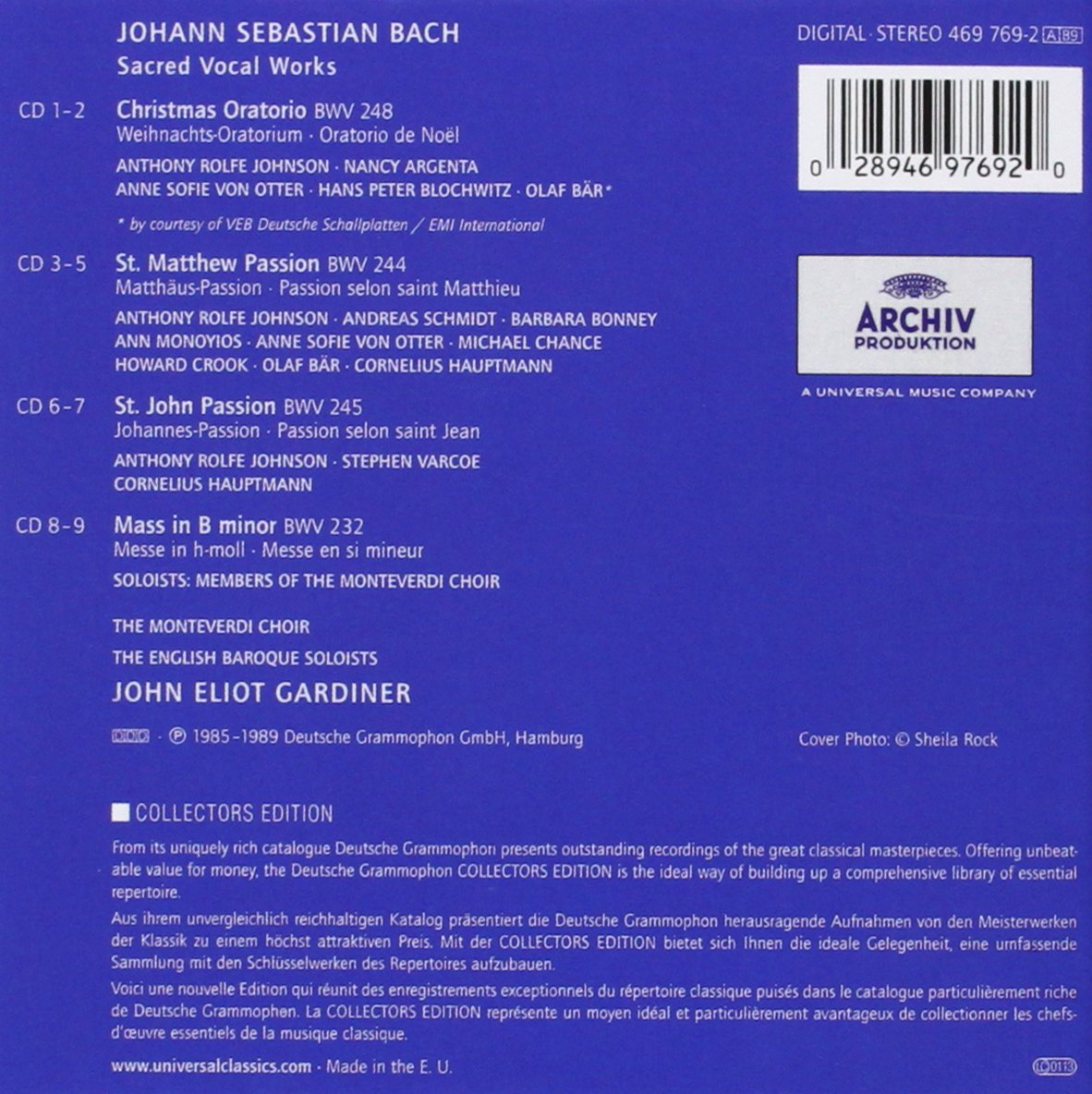 Sacred Vocal Works