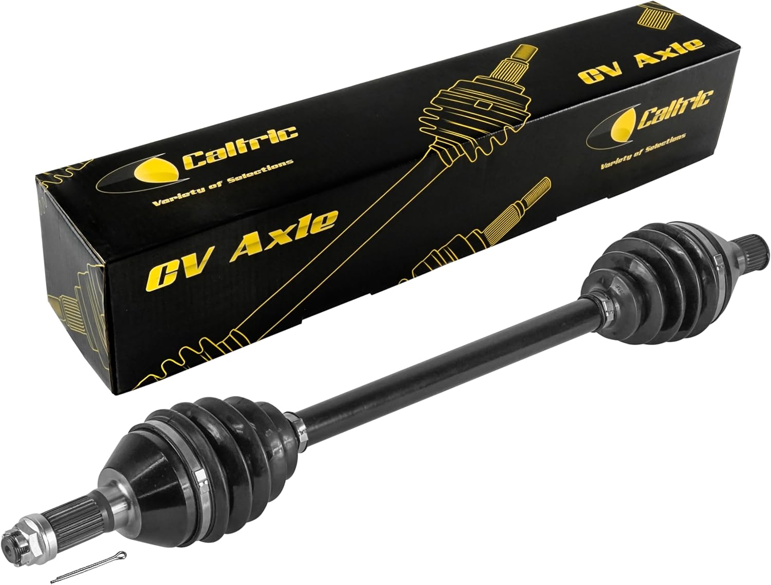 Caltric 705502154 Rear CV Joint Axle Compatible with Can-Am Maverick X3 Left or Right